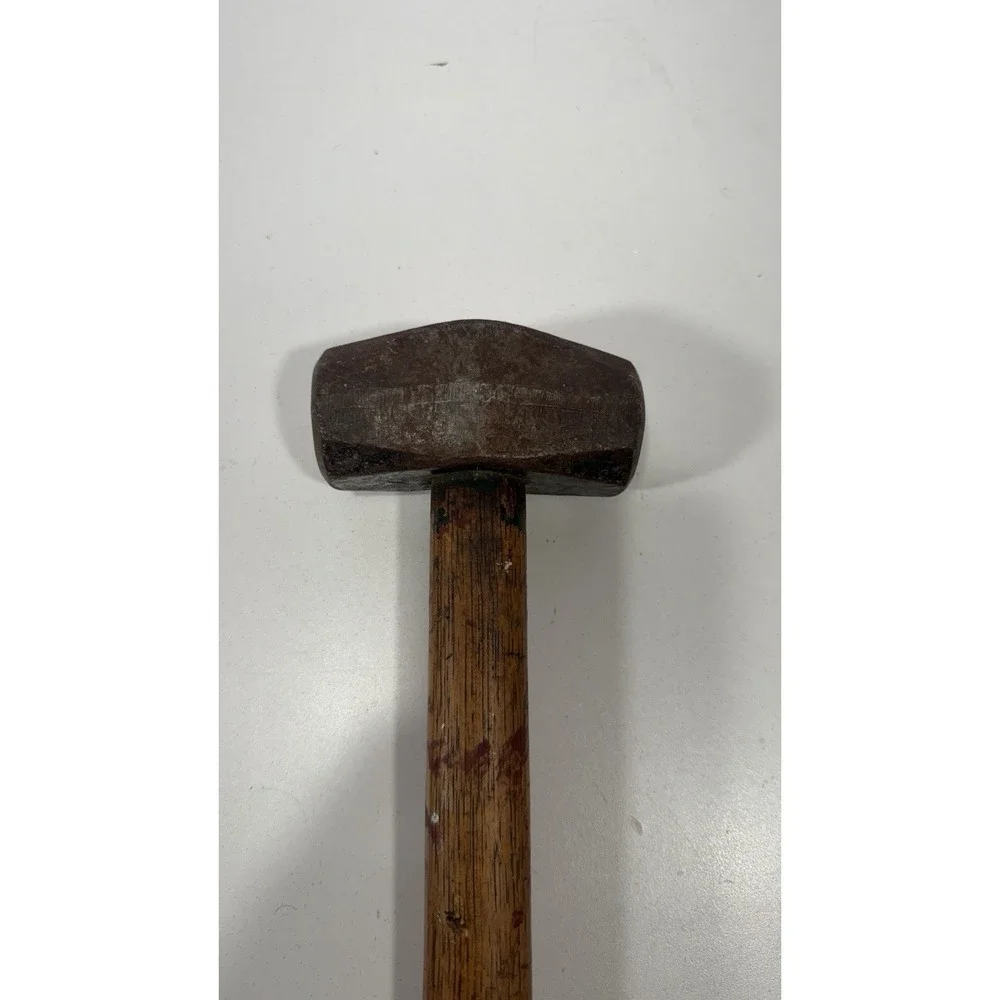 VINTAGE STANLEY ATHA #780 - 3 lb SLEDGE DRILLING BLACKSMITH HAMMER USA